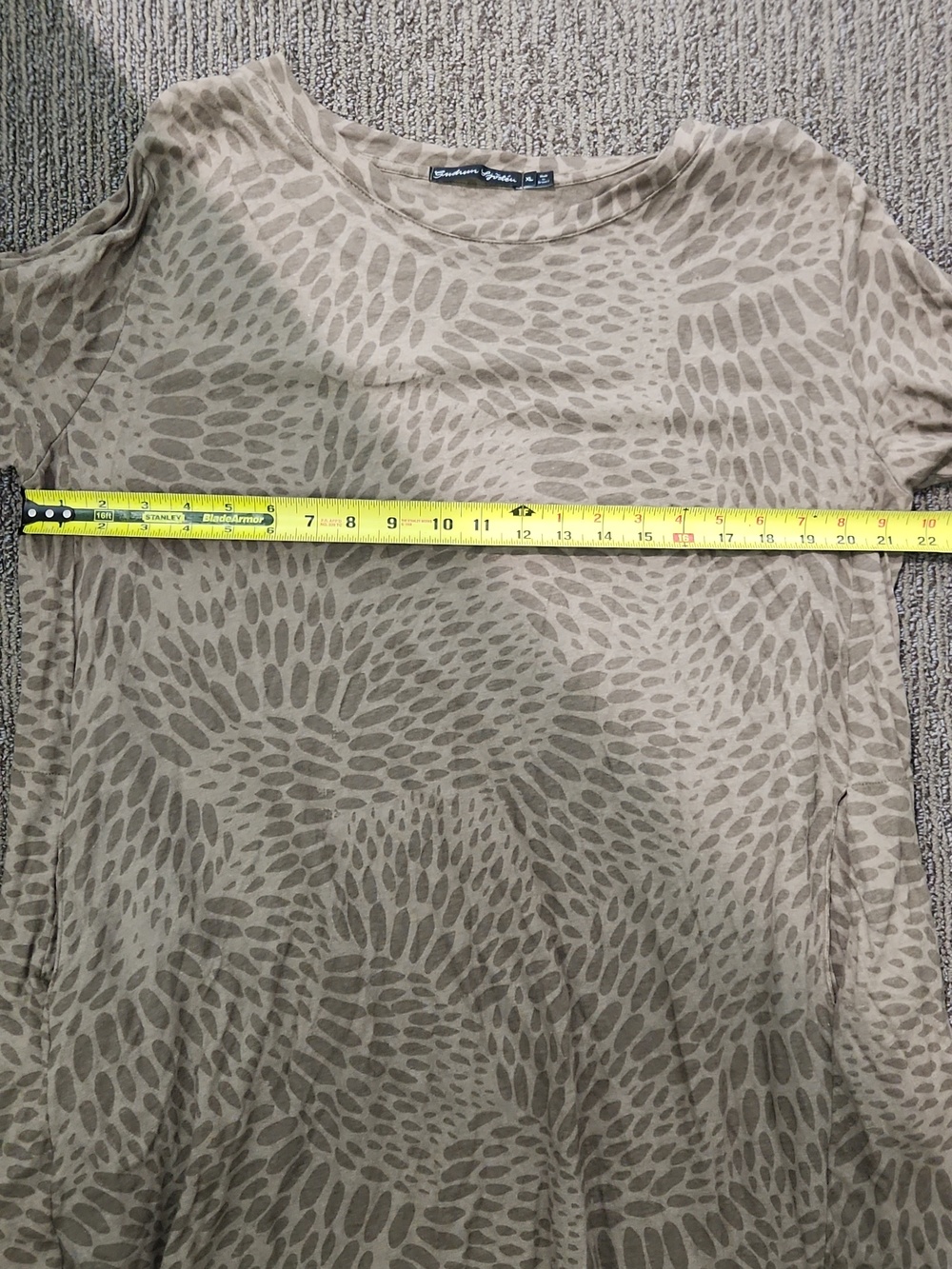 Gudrun Sjoden Cotton Linen Blend Tunic Dress Size XL - Picture 11 of 16
